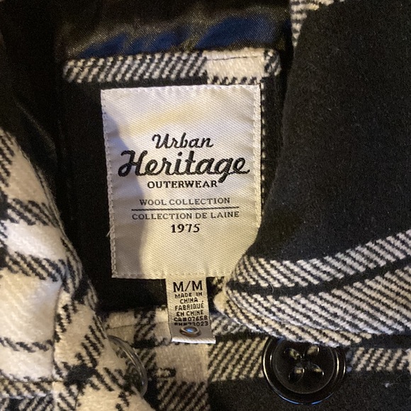 Fall/Winter Plaid jacket youth size M - Picture 3 of 5